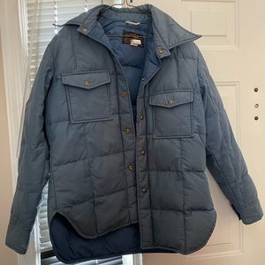 Blue Puffer Eddie Bauer Jacket